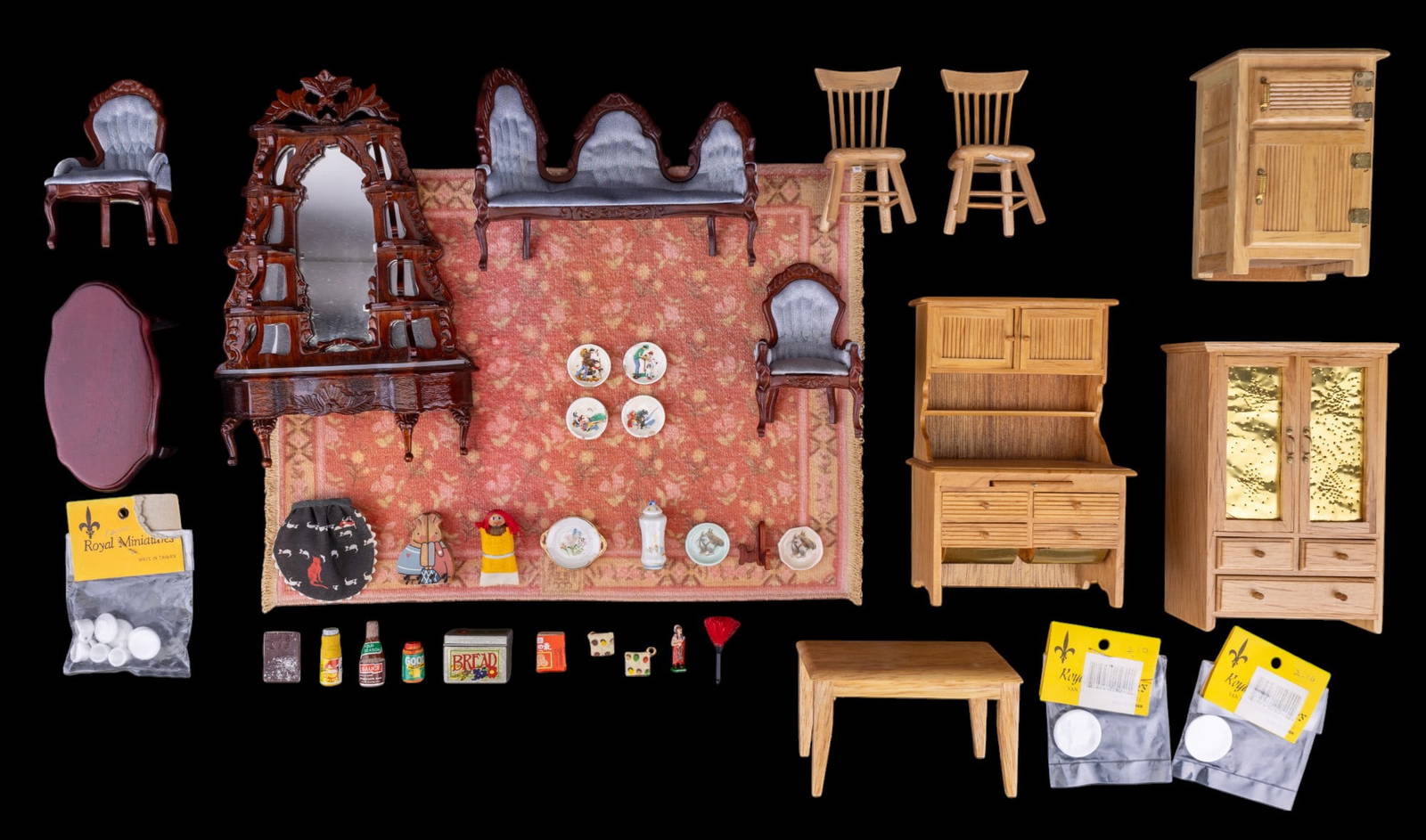 Concord Miniatures & Carriage House Doll Furniture Auction