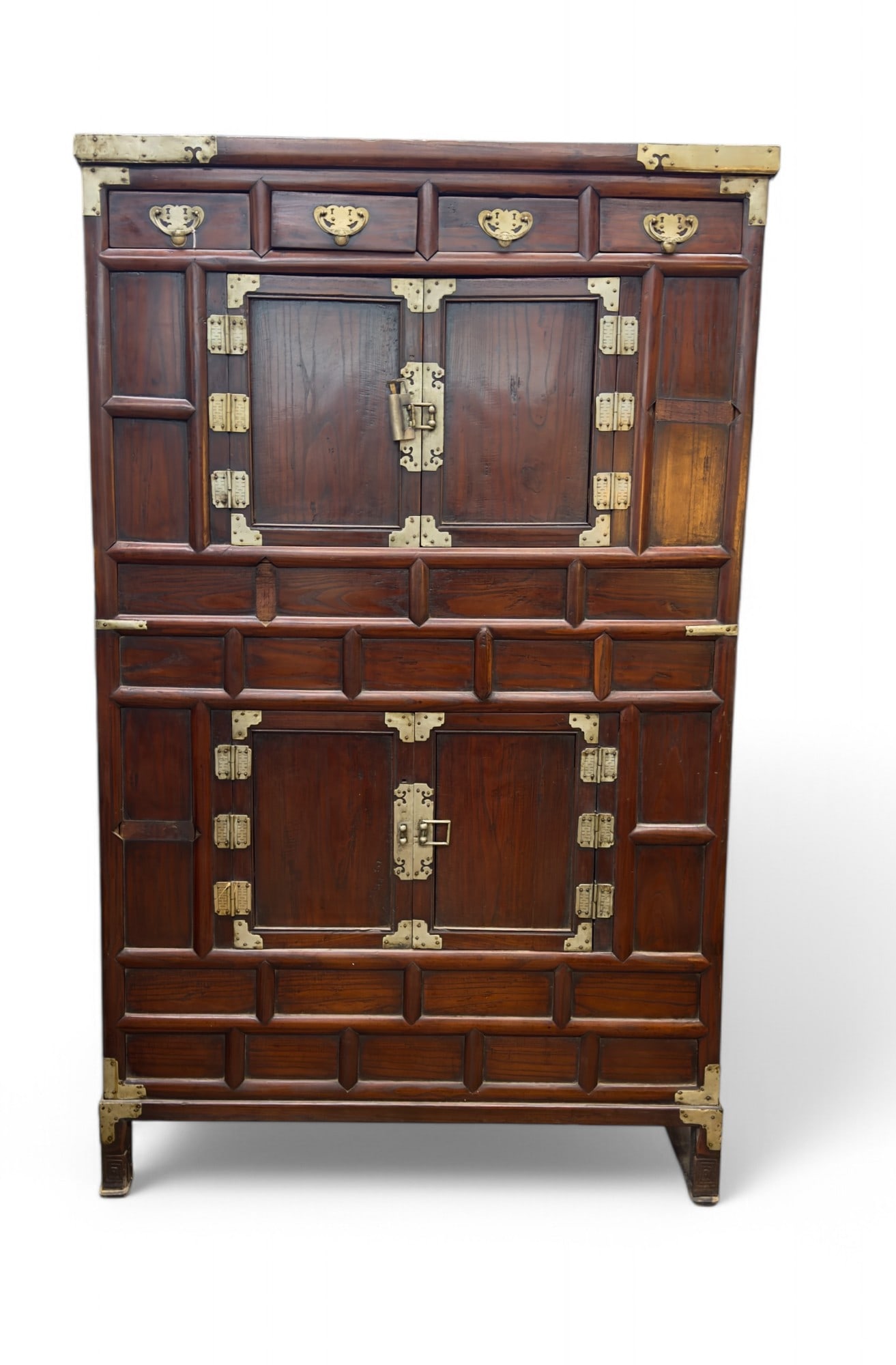 Early 20th C Korean Linen Press