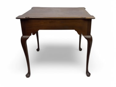 Antique Style Mahogany Card Table / Gaming Table
