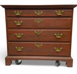 Andrew Marlow Chippendale Painted Chest of Drawers