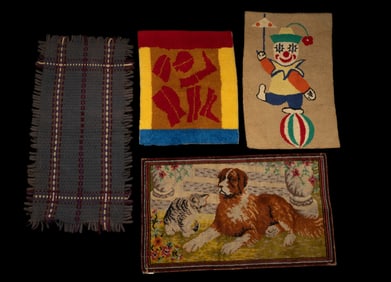 Vintage Throw Rugs and Wall Hangings