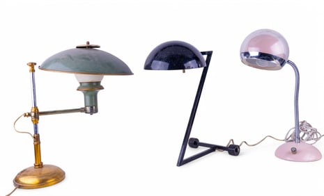 Vintage Desk Lamps (3)