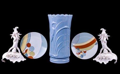 Abingdon Vase, Ardalt, and MoMa Plates