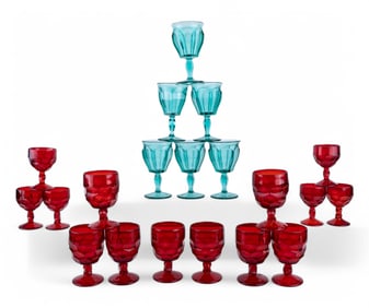 Vintage Westmoreland and Viking Glass Stemware