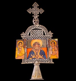 Ethiopian Orthodox Church Processional Cross