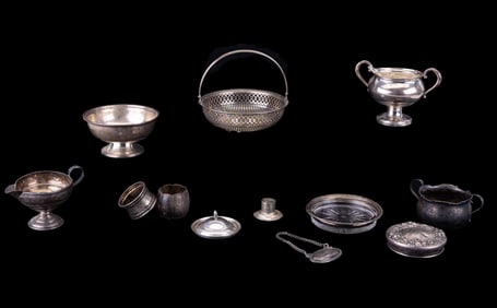 Sterling Silver & Weighted Sterling Bowls & More
