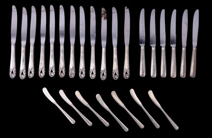 Towle Sterling Silver Dinner & Butter Knives, More