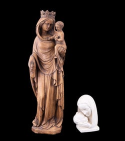 Goebel and Belgian Porcelain Statuettes