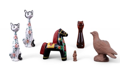 Ceramic and Glass Figurines