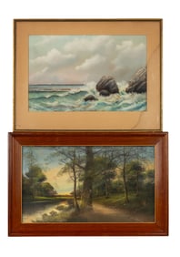 Landscape, Oceanscape w/Kimball (AM 1844-1911)