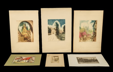 Josef Nuyttens (BE 1885-1960) Etchings and More