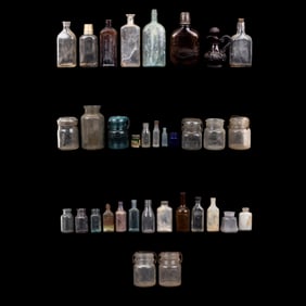 Antique Ball Jars, Other Glass / Medicine Bottles