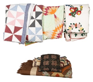 Hand and Machine Made Quilts