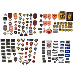 U.S. Military Patches (100+), Soviet Union Patches