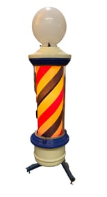 Vintage Koch Wall Mount Barber's Pole