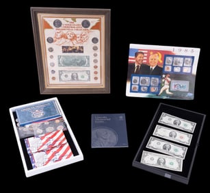 U.S. Mint President Coin Collections + Bank Notes