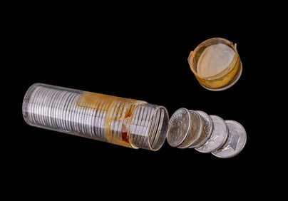 Uncirculated 1961-D Denver Dimes Roll (50)