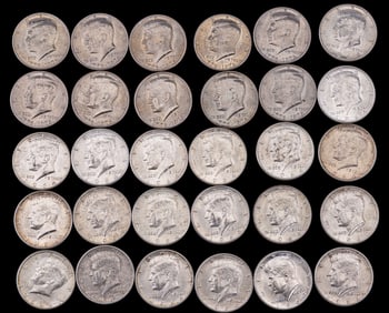 1964 (20) & 1976 (10) Kennedy Half Dollars