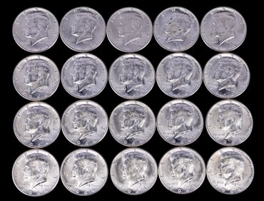 1964 Kennedy Half Dollars (20), Maybe Uncirculated