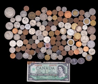 Australia Crown, International Coins (100+) + Note