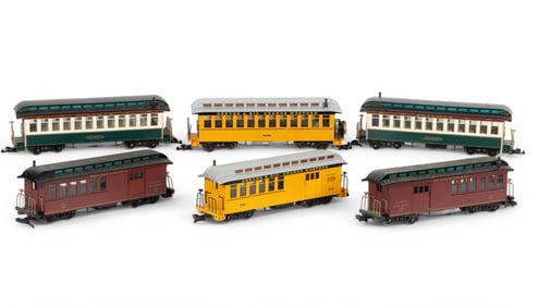 Bachmann Combine & Passenger Car Pairs (3 Pairs)