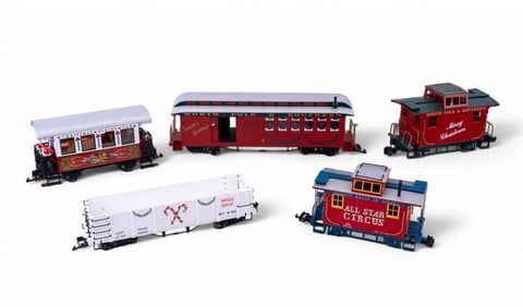 Lehmann & Bachmann Christmas & Circus Train Cars