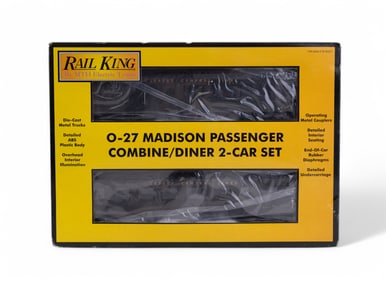 New MTH RailKing New Jersey Central Madison Add-On