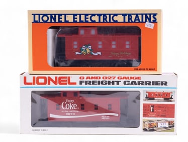 Lionel Model Trains Caboose Bundle NIB (2)