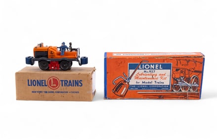 Lionel Model Trains Postwar Gang Car, Lube Kit /OB
