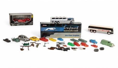 Die-Cast Corvette & Greyhound Scenicruiser + More