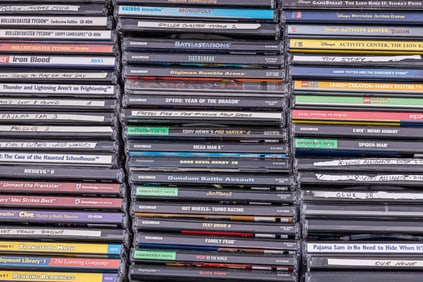 Vintage 1990s CD-ROM Game Collection (~100)