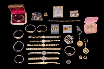 Trifari Necklace, Women's Wrist Watches, & More