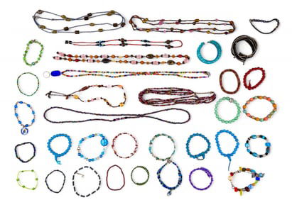 Multicolor Bead Necklaces & Bracelets