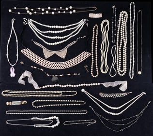 Pearlescent Costume Necklaces & Bracelets
