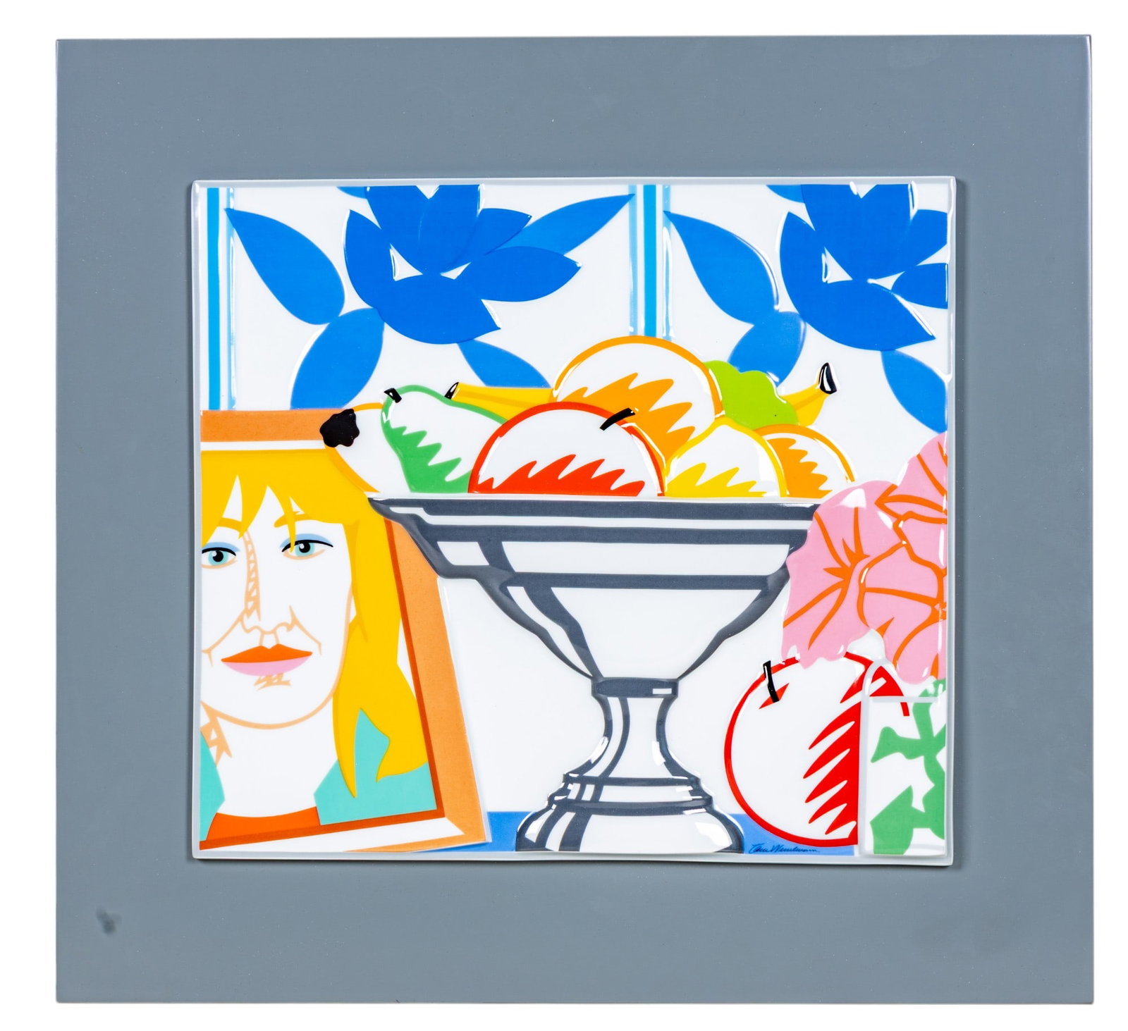 Tom Wesselmann (US 1931-2004) Porcelain Wall Tile (1 of 13)