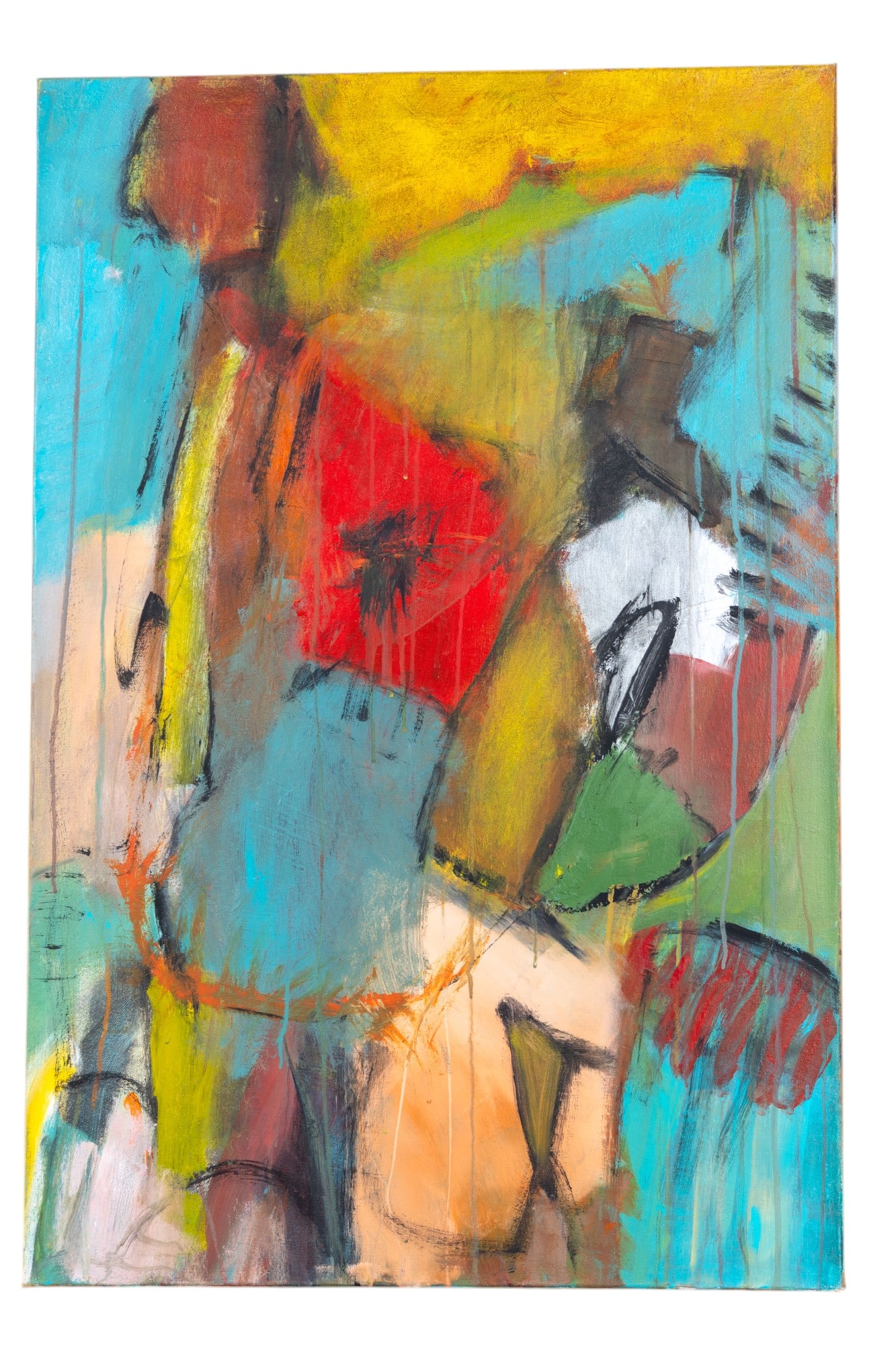 Ed Becker (1963-) Acrylic on Canvas (1 of 8)