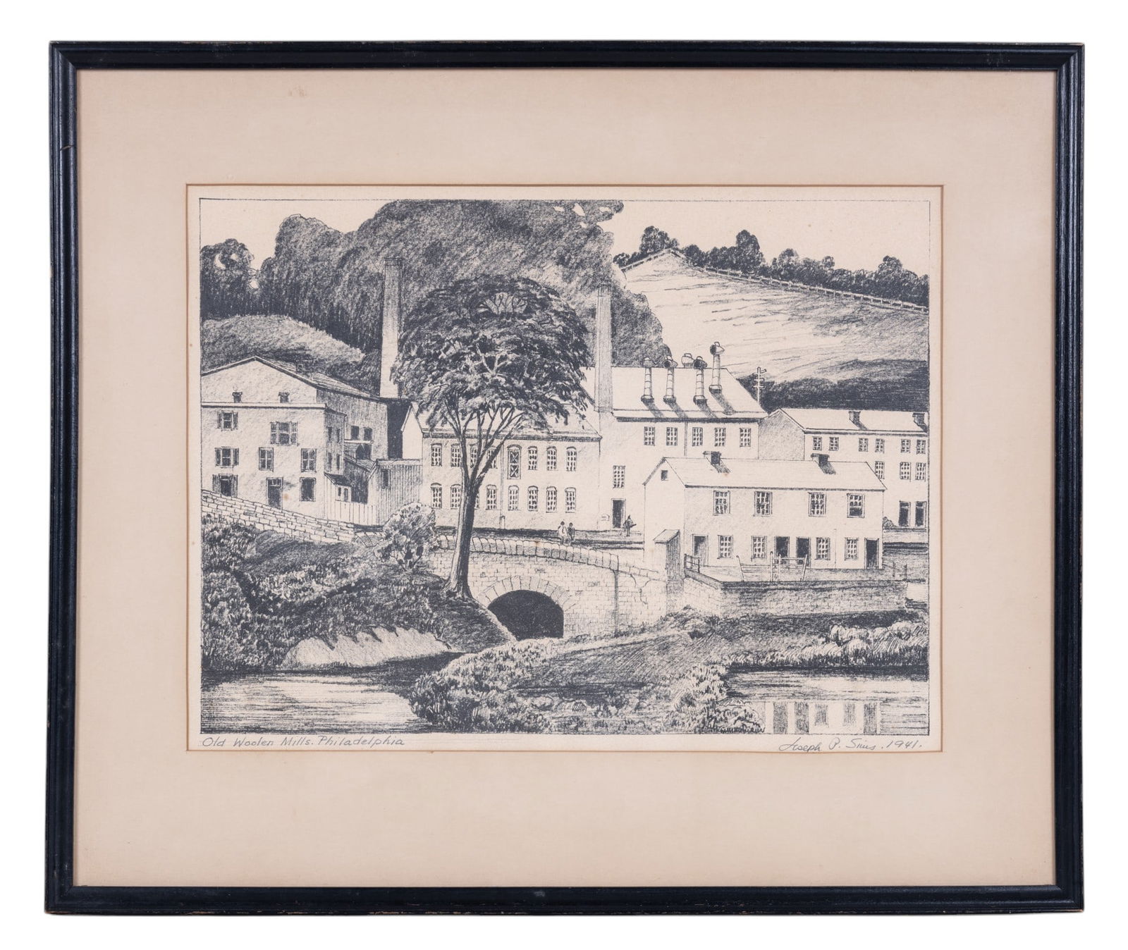 Joseph Patterson Sims (1890-1953) Lithograph (1 of 6)