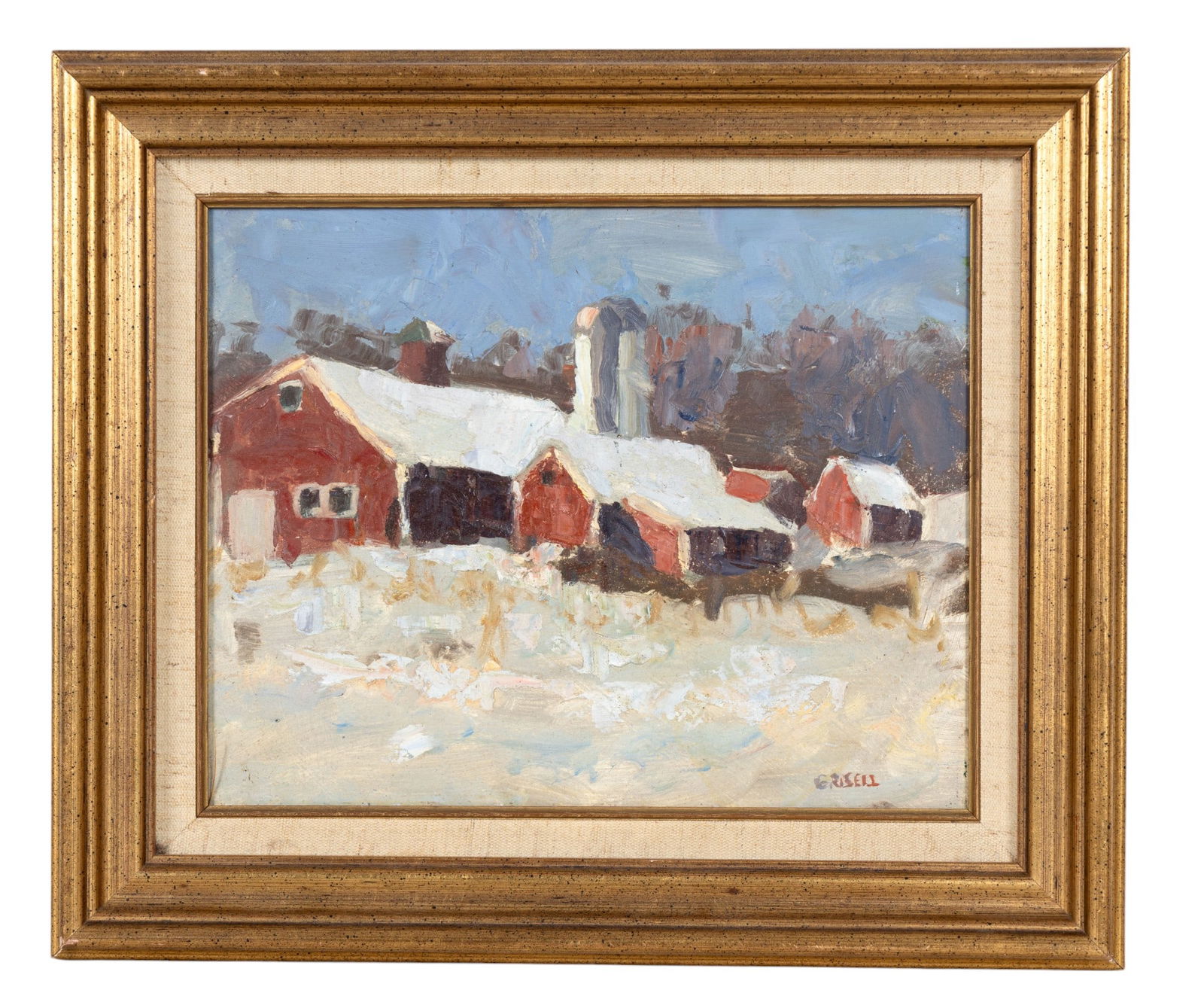 Winter Landscape by Susan Grisell (Conn 1946-) (1 of 5)