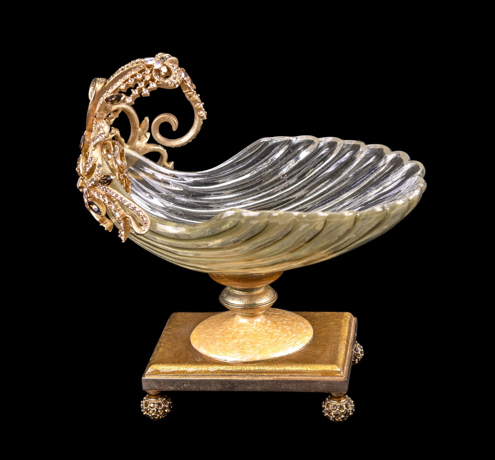 Jay Strongwater Amari Soap Dish (1 of 9)