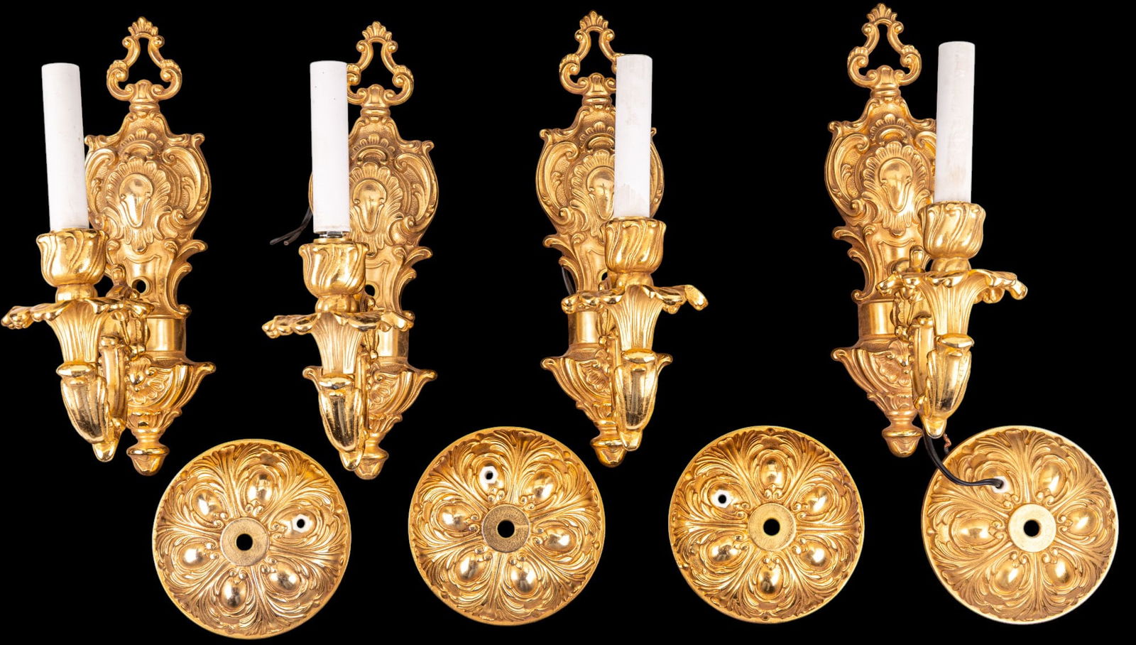 F.B.A.I. Wired Candelabra Sconces (4) (1 of 14)