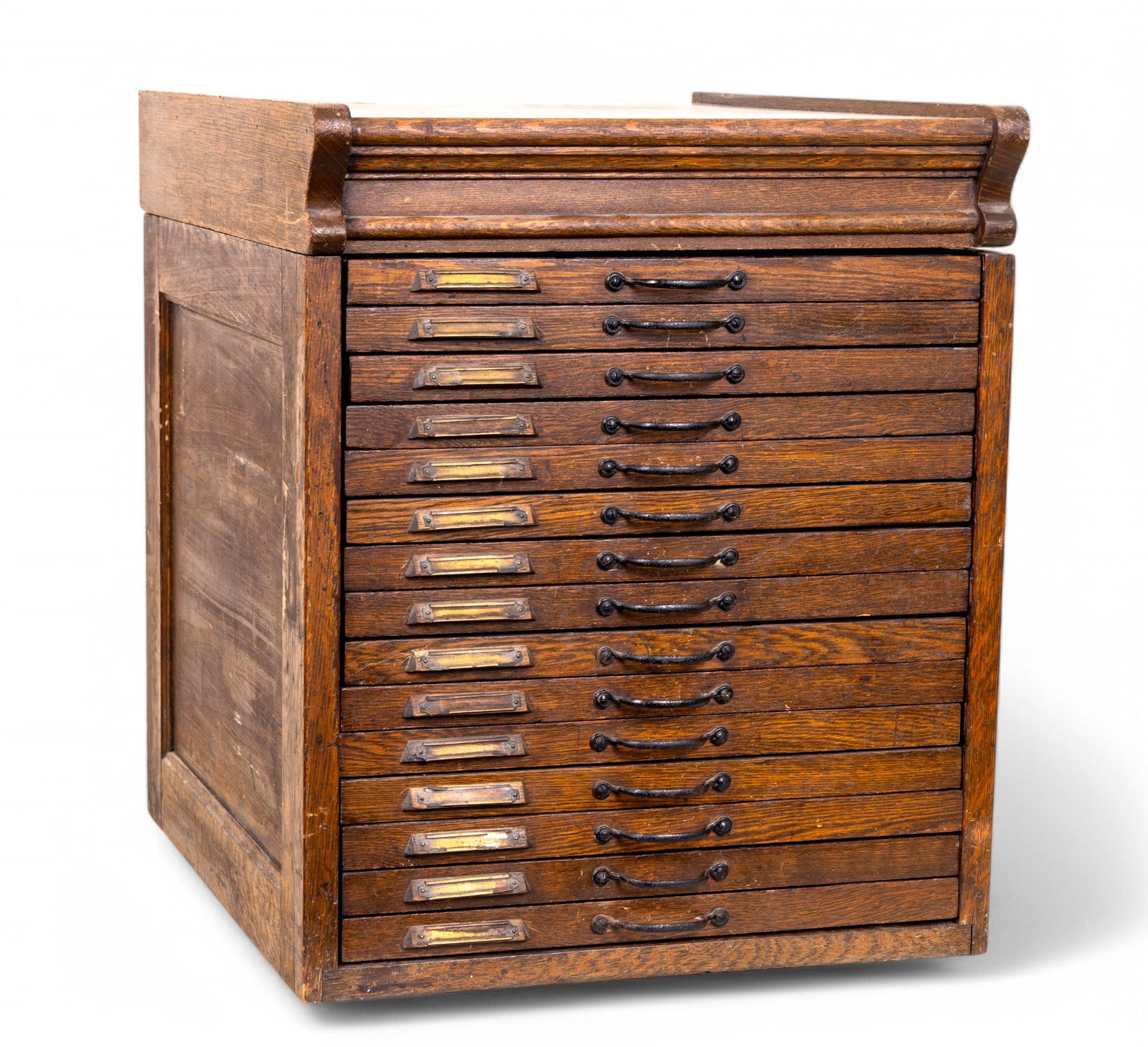 Vintage Oak Printers Cabinet (1 of 13)