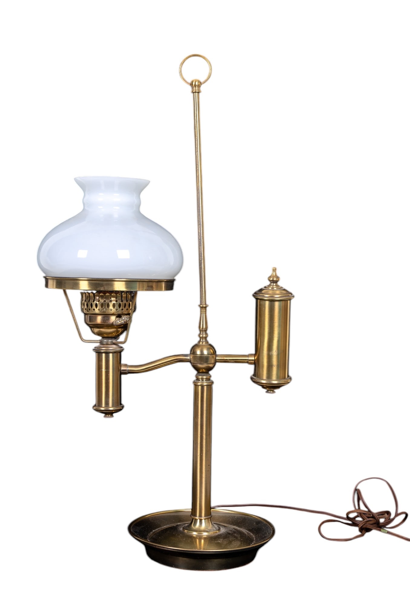 Brass Student Desk Lamp (1 of 9)