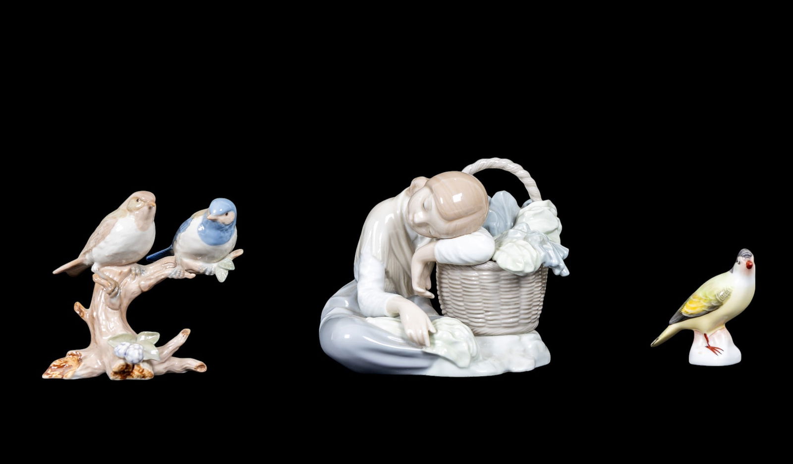 Lladro, Rosenthal, & Aquinaim Porcelain Figurines (1 of 13)