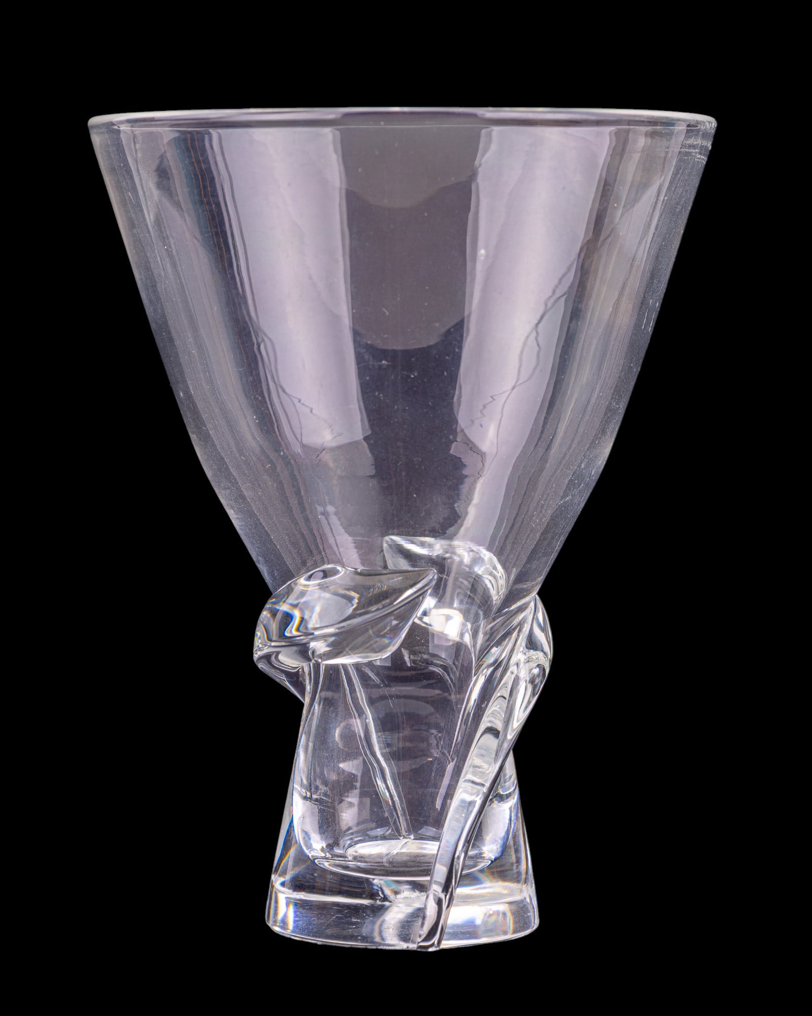 Steuben Crystal Spiral Vase (1 of 9)