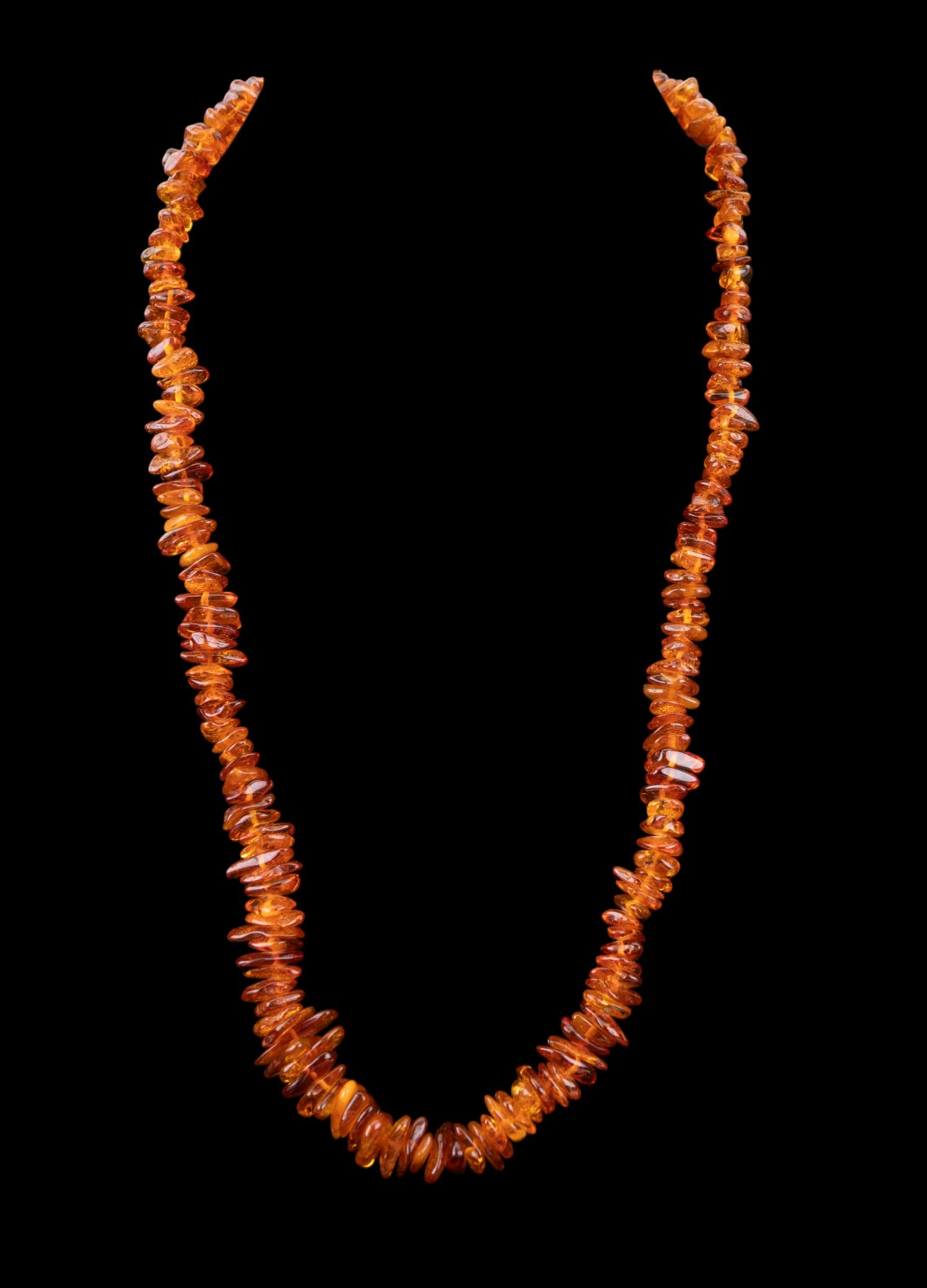 Amber Graduated Necklace (1 of 3)