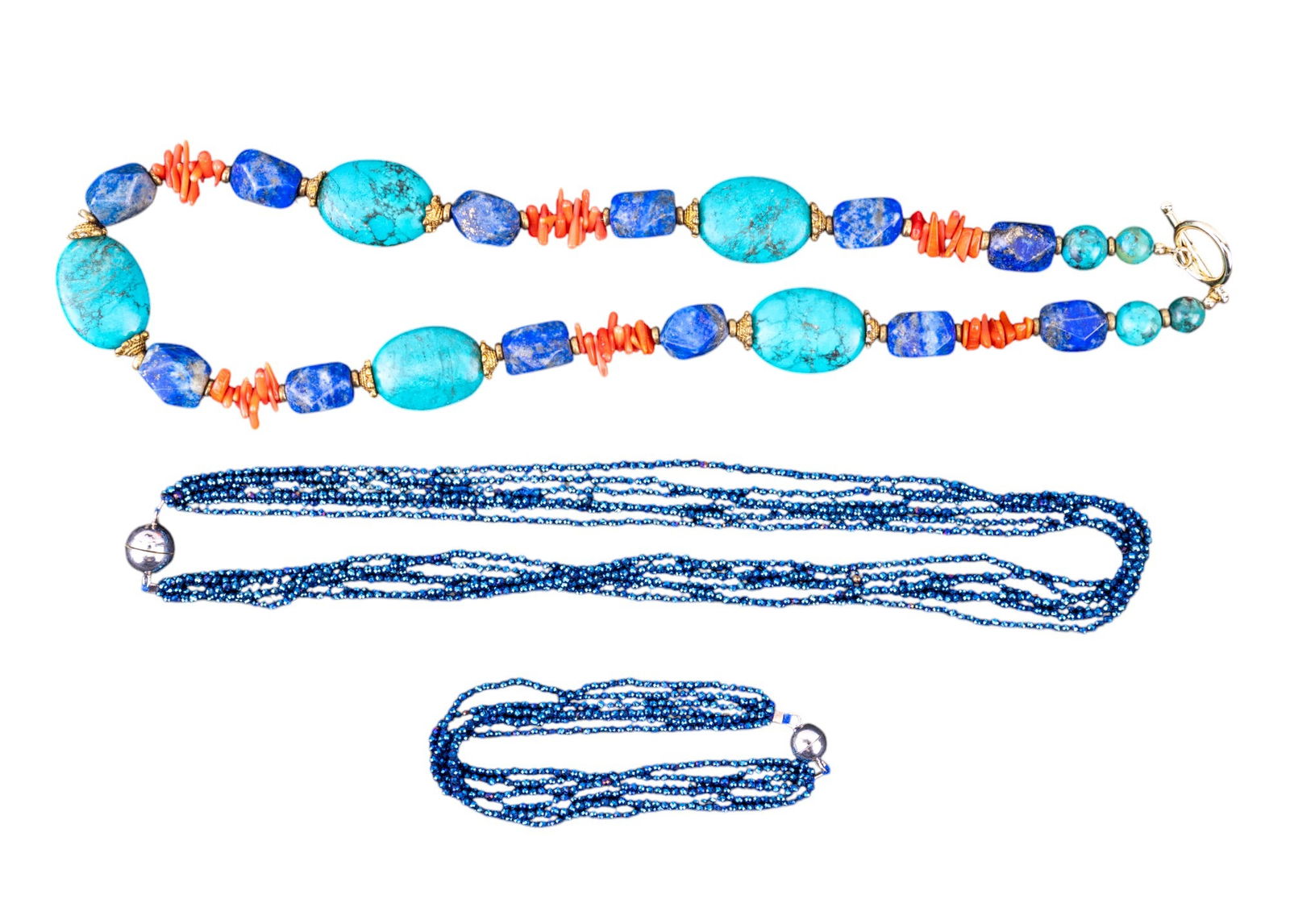 Vintage Stone Necklaces (1 of 6)