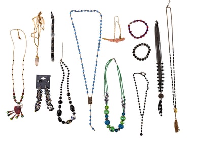 Crystal, Faceted, & Art Glass Jewelry