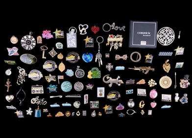 Pins, Pendants, Brooches & More
