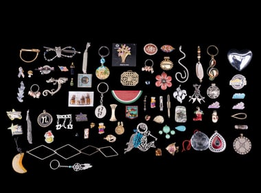Figural, Enamel & More Pins Pendants & Brooches