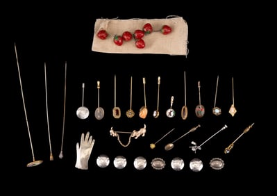 Vintage and Antique Hat and Stick Pins